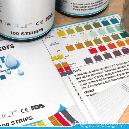 Aquarium Test Strips Color Chart high quality aquarium water testing kit Factory